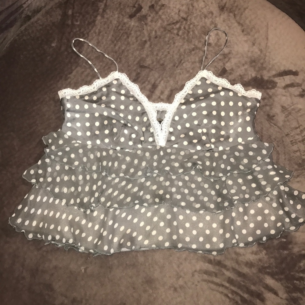 Fray tank top